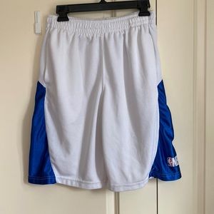 NBA mens basketball shorts; size medium